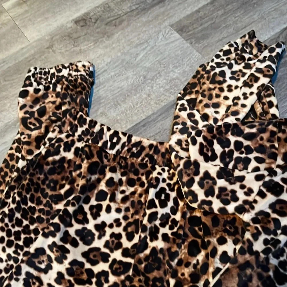 No boundaries two piece animal print sleep set - Picture 4 of 5